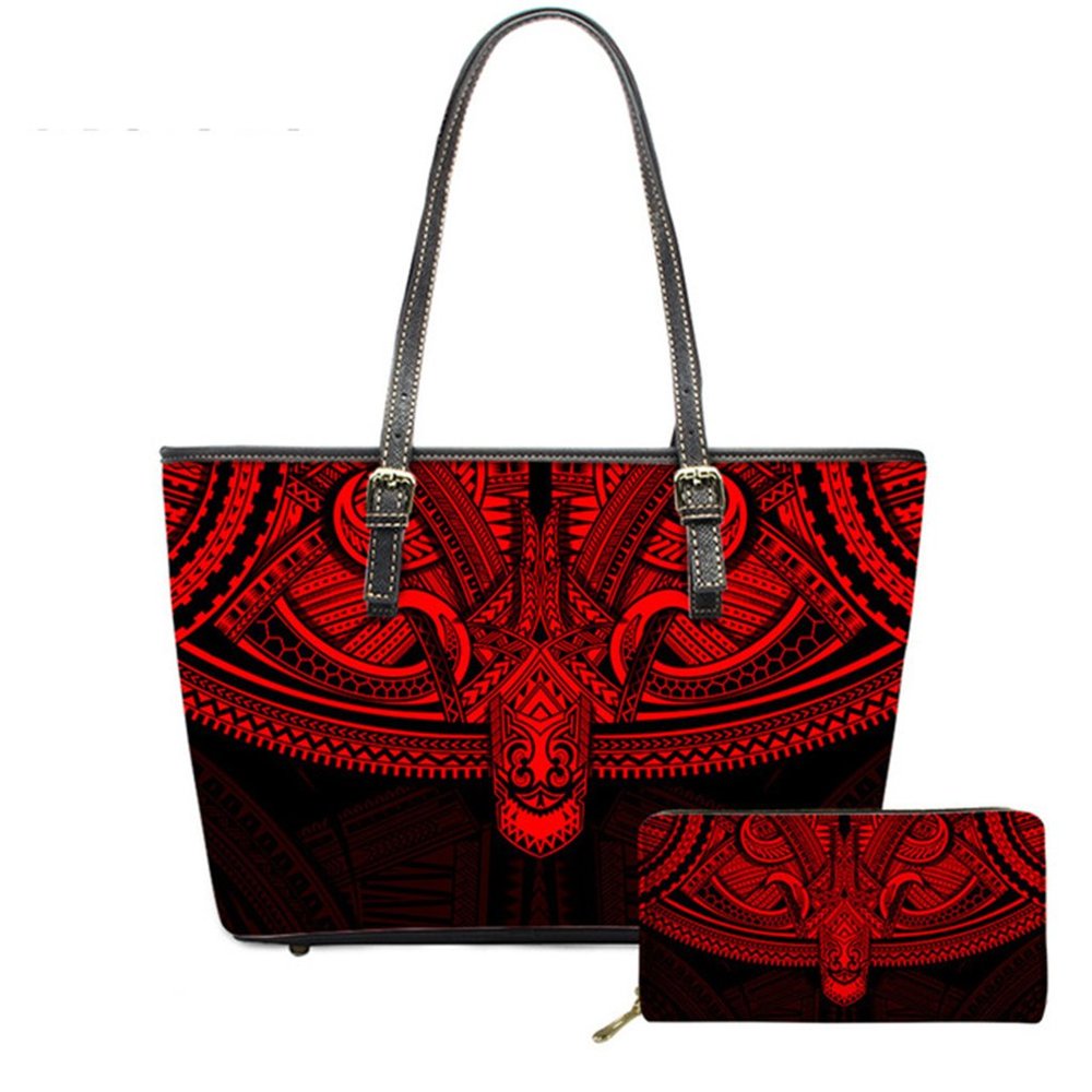 Polynesian Traditional Tribal Print Purses
